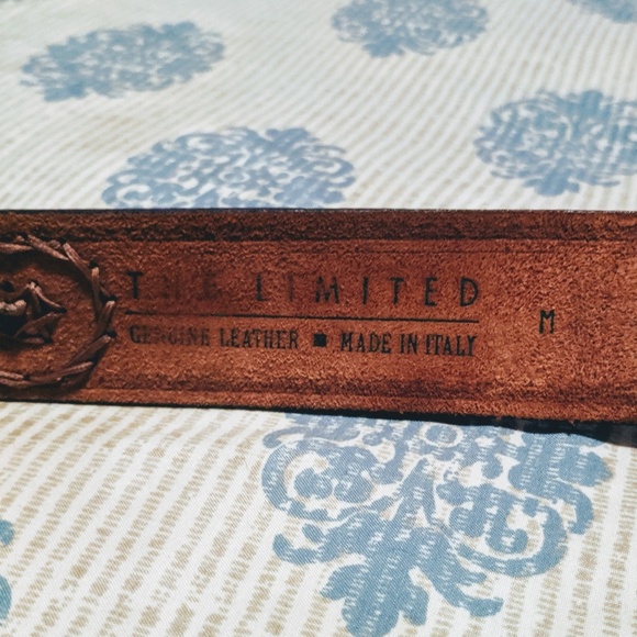 Genuine Leather Beaded Belt by The Limited M - Picture 5 of 5